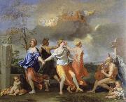 Nicolas Poussin a dance to the music of time oil painting reproduction